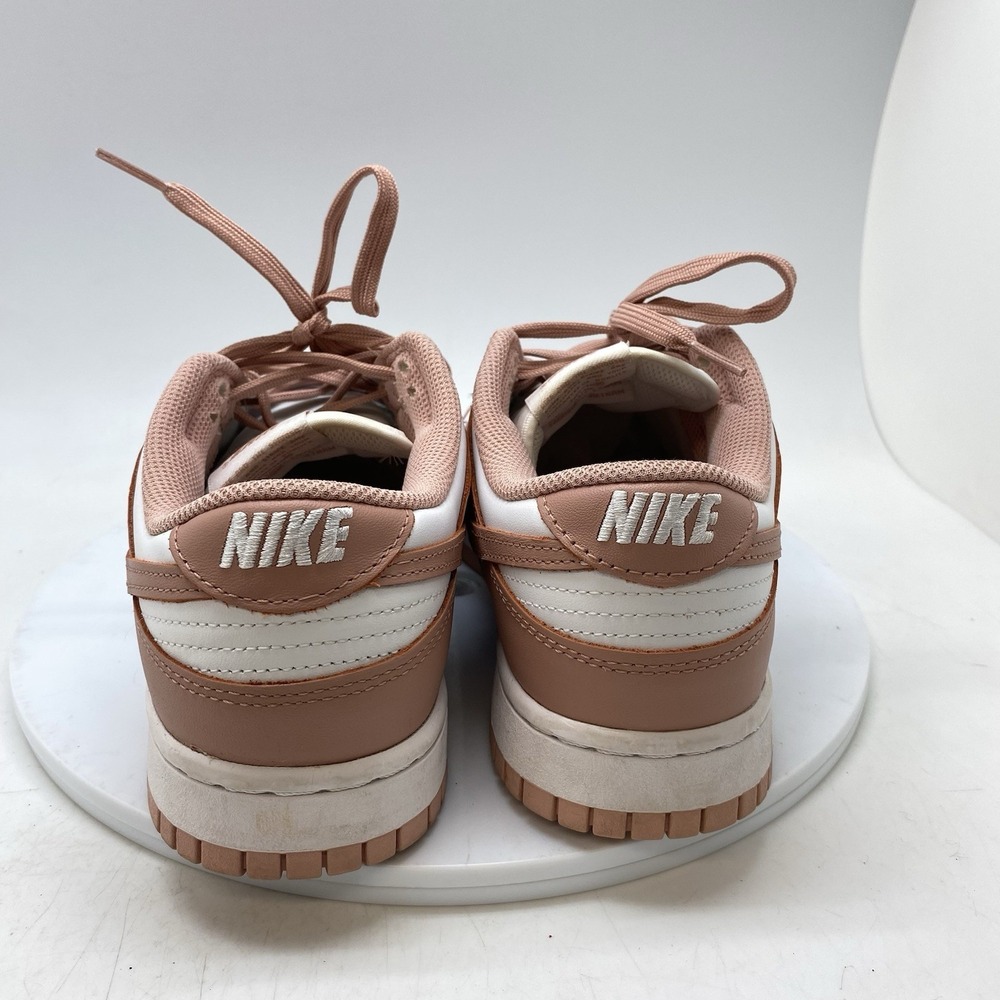Nike Sneakers Womens 9.5 Dunk Low Retro Rose Whisper Pink Shoes DD1503-118 - Picture 4 of 10